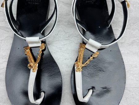 Sandals Luxury Designer By Versace  Size: 6.5 Online