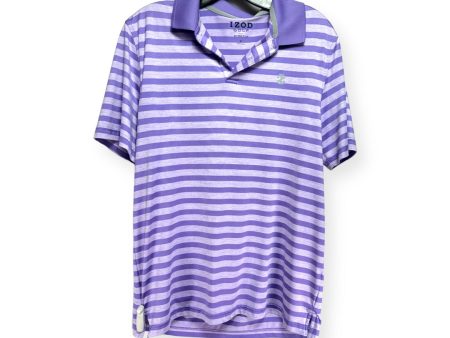 Athletic Top Short Sleeve By Izod  Size: S Online Sale