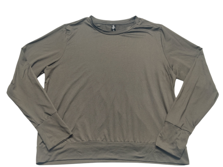 Athletic Top Long Sleeve Crewneck By Lukka  Size: L Online Hot Sale