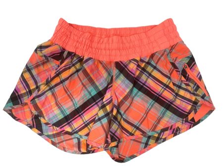 Tracker Shorts - Rad Plaid By Lululemon  Size: 12 Fashion