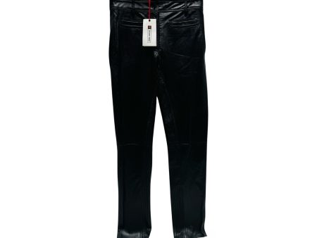 NWT Leather Black Pants By Zara  Size: S Online now