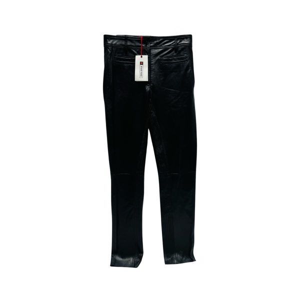 NWT Leather Black Pants By Zara  Size: S Online now