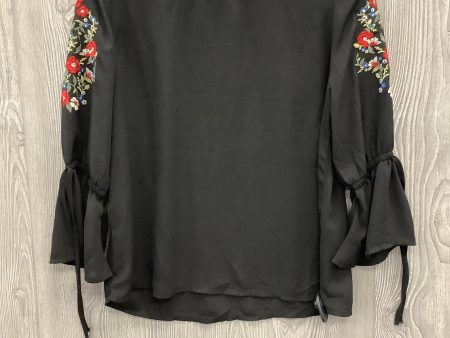 Blouse 3 4 Sleeve By Haute Monde  Size: M Supply