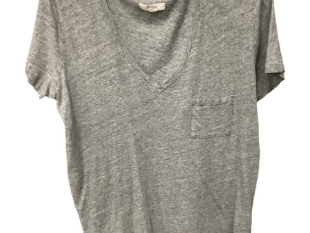 Top Short Sleeve Basic By Madewell  Size: M Online Hot Sale